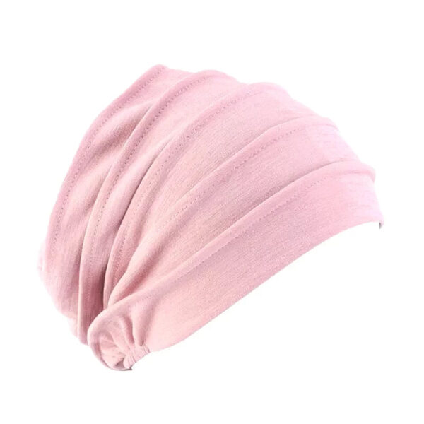 turban chimio femme cancer rose bonbon 7