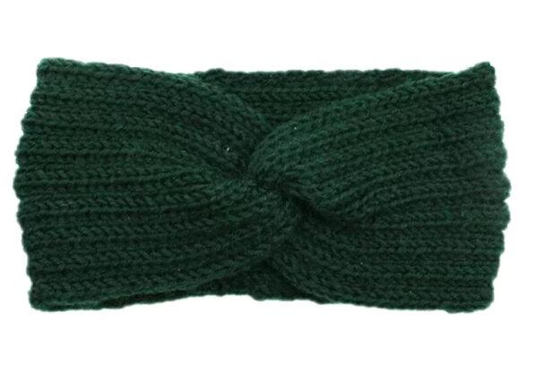turban crochet femme vert fonce 6