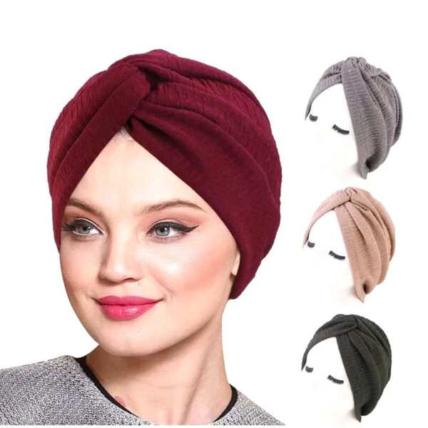 turban femme avec frange