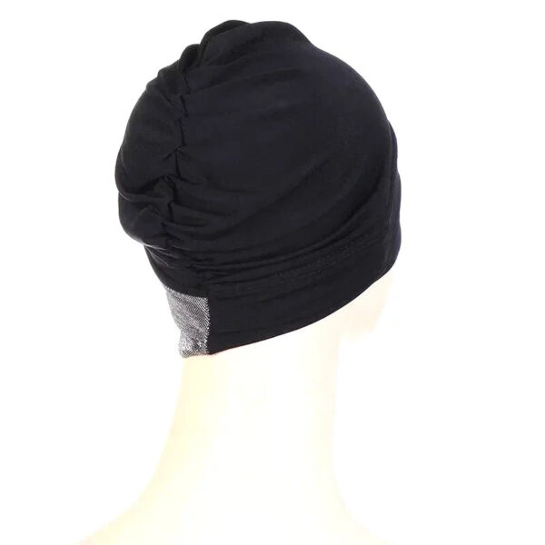 turban noir femme 2