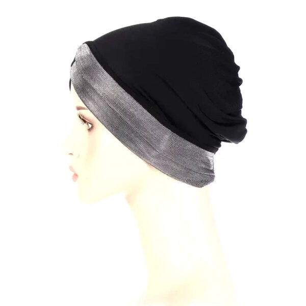 turban noir femme 3