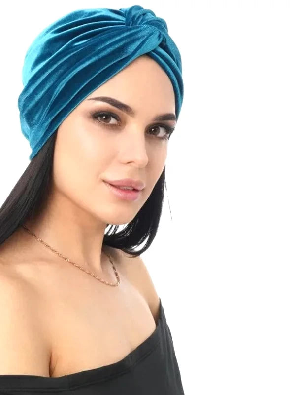 turban velours femme 2