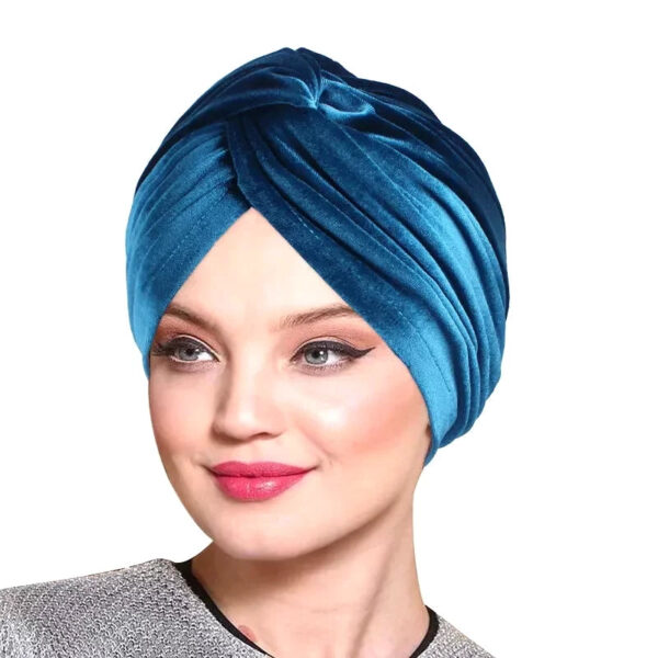 turban velours femme 4